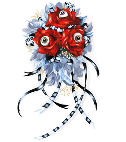 Wendy Cogan Toyoda; rose bouquet